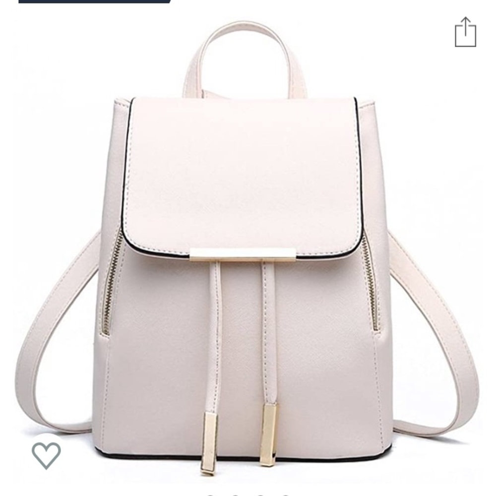 Elegant Cream Backpack for Women